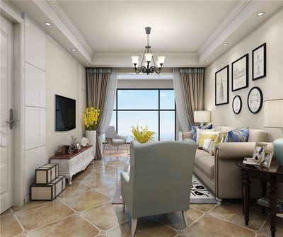 簡約四居室127平米12.5萬-武漢恒大龍城裝修案例