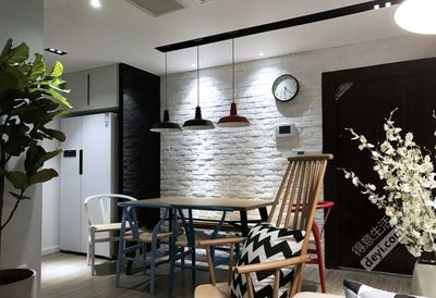 (武漢全包裝修設計效果圖) 創享家裝飾中小戶型裝修7.5萬 打造65平北歐式風格