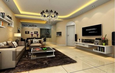 6.2萬半包120平簡約大戶型 都市經典三居室裝修