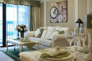 武漢裝修112㎡小三房簡歐裝修風格案例分享