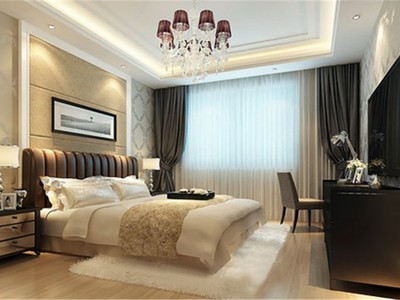 武漢百步亭江南郡現代三居室裝修效果圖_109平米13萬裝修設計案例